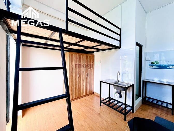 Hình ảnh Khai trương CHDV mini có gác full nội thất ngay CV Phú Lâm