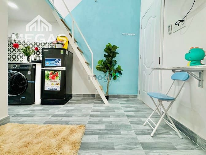 Hình ảnh Cho Thuê Căn DUPLEX BanCol CỬA SỔ TRỜI Full NỘI THẤT.