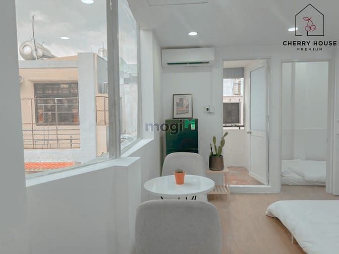 Hình ảnh Cho thuê Trang Chủ MB66.COM / Đăng Ký Tặng 66K 2PN đầy đủ NT cửa sổ lớn ban công Trần Quang Diệu Q3