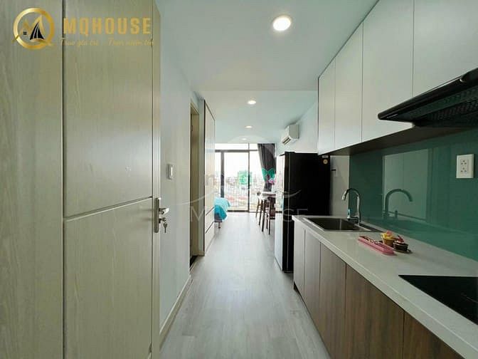 Hình ảnh Căn Hộ Ban Công Riêng Đầy Đủ Nội Thất Ngay Bành Văn Trân