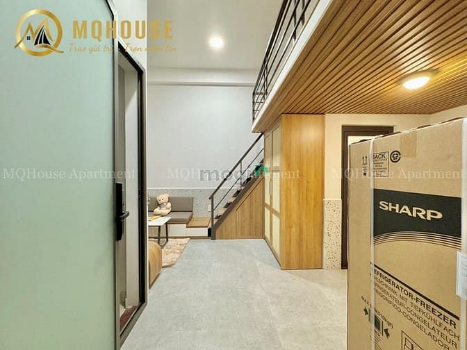 Hình ảnh Cho Thuê Căn Hộ Duplex Cửa Sổ Lớn Nguyễn Hồng Đào Quận Tân Bình