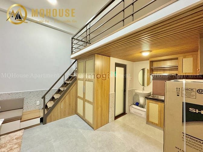 Hình ảnh Cho Thuê Căn Hộ Duplex Cửa Sổ Lớn Nguyễn Hồng Đào Quận Tân Bình