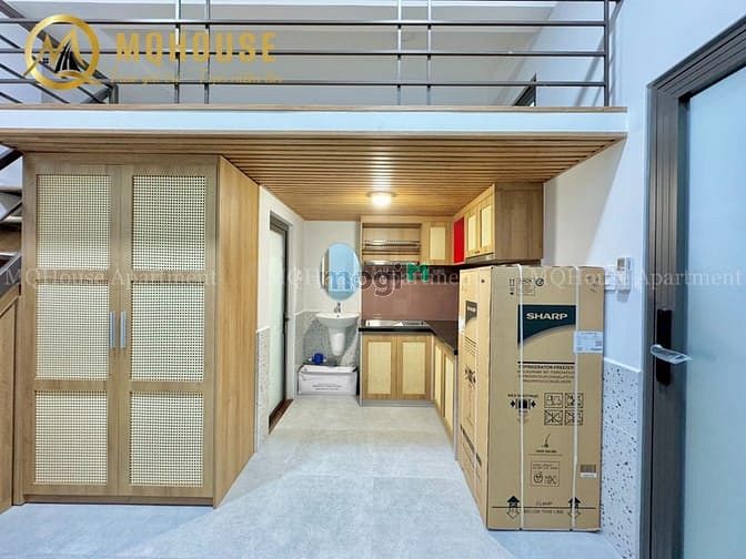 Hình ảnh Cho Thuê Căn Hộ Duplex Cửa Sổ Lớn Nguyễn Hồng Đào Quận Tân Bình
