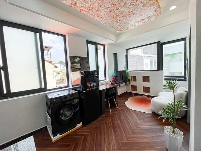 Hình ảnh Cho thuê Trang Chủ MB66.COM / Đăng Ký Tặng 66K 1PN tách bếp cửa sổ lớn gần cầu Lê Văn Sỹ