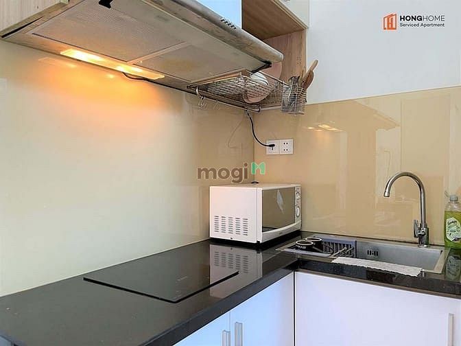 Hình ảnh ✅Căn Hô Studio🔥Nội thất cao cấp_Bếp xa giường_Ban công View Sông✅
