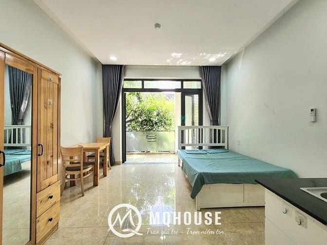 Hình ảnh Mb6623 nạp rút nhanh chóng Studio ban công 30m2 full nội thất ngay ĐH Văn Hiến
