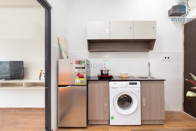 Hình ảnh Cho thuê Trang Chủ MB66.COM / Đăng Ký Tặng 66K 1PN tách bếp, bancon máy giặt riêng view bờ kè Q4