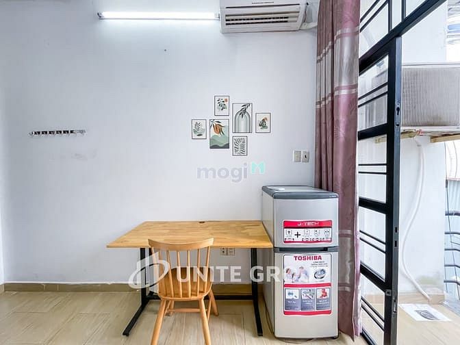 Hình ảnh Cho thuê Trang Chủ MB66.COM / Đăng Ký Tặng 66K Studio bancon, máy giặt riêng gần vòng xoay Dân Chủ