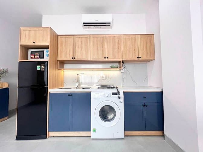 Hình ảnh ✅Cho Thuê Căn Hộ Studio_Máy giặt riêng_Thiết kế hiện đại_Chu Văn An✅