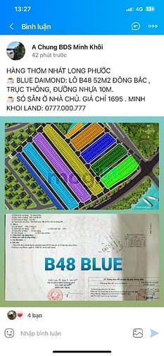 Hình ảnh Lô b48 Blu long Phước giá 5 năm trước