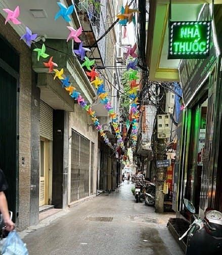 Hình ảnh Nhà dân xây Ô chợ Dừa, Đống Đa lô góc. 3 phòng ngủ, ngõ thông. DT 44m2