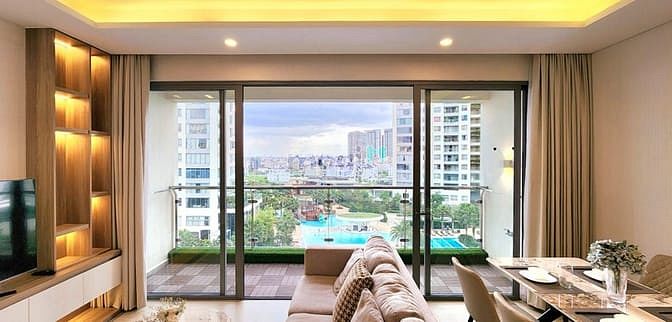 Hình ảnh Căn Diamond Island 2pn full nội thất đẹp