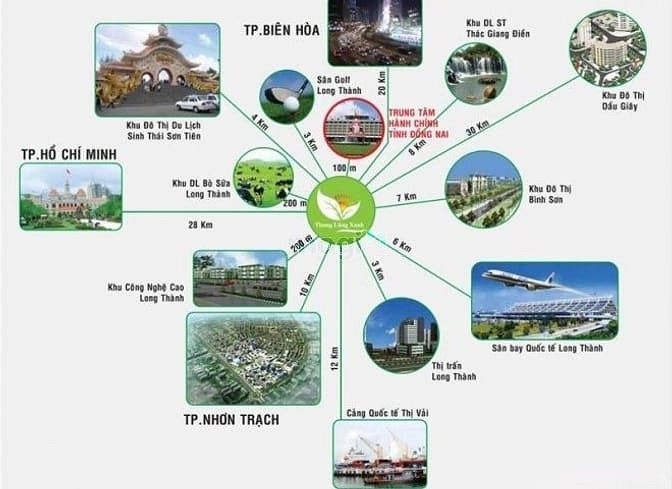 Hình ảnh Bán lô đất ngay Thung Lũng xanh TP Sân bay Long Thành. Sang sổ 900tr