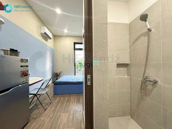 Hình ảnh Cho thuê studio full nội thất mới xây 100%, bancol lớn gần Sky 9,Ehome