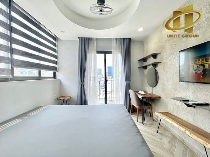 Hình ảnh Cho Thuê Căn Hộ Ban Công Full NT Cửa Sổ Lớn Sân Bay Tân Sơn Nhất