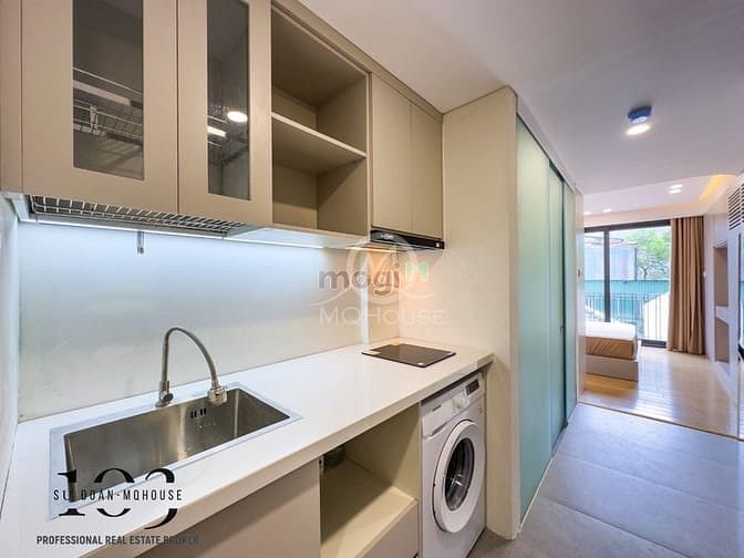 Hình ảnh Căn Hộ Studio Cao Cấp Tách Bếp Bancol Tại Đinh Công Tráng Quận 1