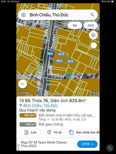 Hình ảnh Hàng Trang MB66.COM Chính Thức - MB 66 Uy Tín: 820m2(16,5x50) full thổ,MT Bình Chiểu,một đời chủ,giá tốt