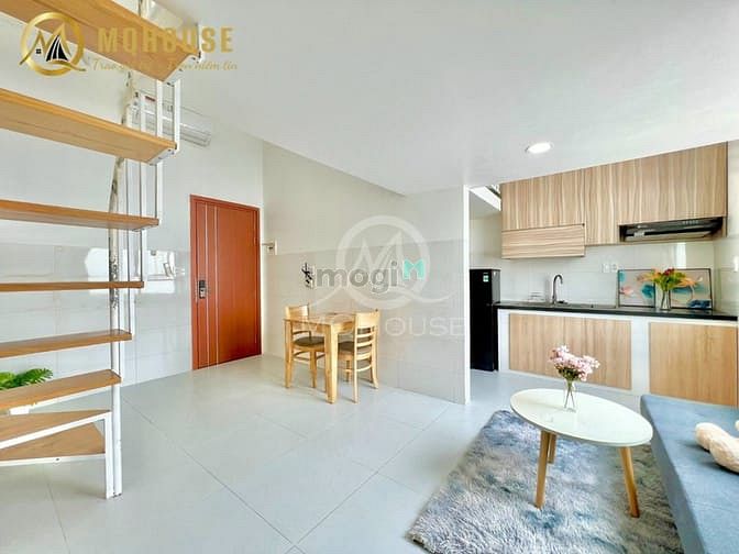 Hình ảnh Cho Thuê Căn Hộ Duplex Full NT Ngay Vòng Xoay Lăng Cha Cả