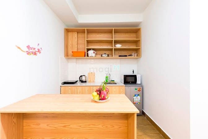 Hình ảnh Cho Thuê Căn Hộ Ban Công Full Nội Thất 1 PN Cửa Sổ Lớn m Khu Sân Ba