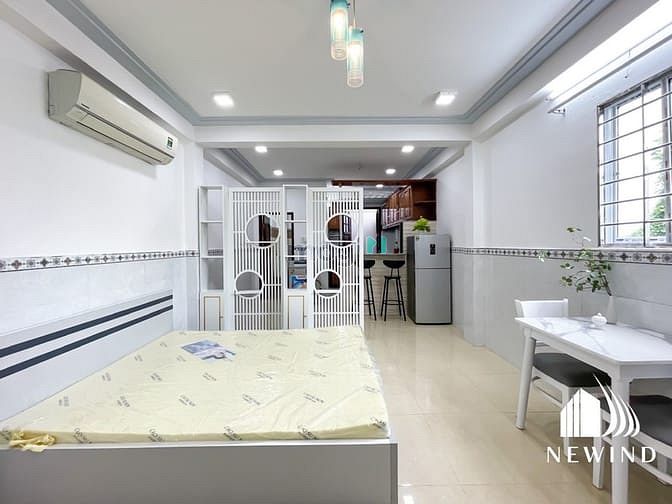 Hình ảnh Studio tách bếp, cửa sổ lớn, full nt, ngay Nguyên  Thị Thập, Quận 7
