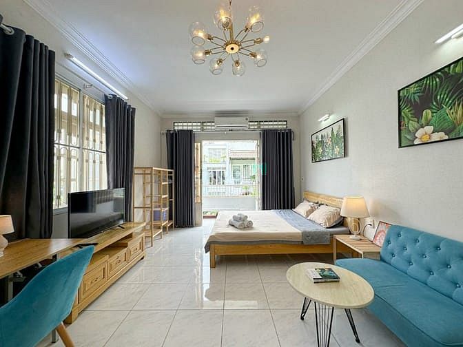 Hình ảnh Cho thuê Trang Chủ MB66.COM / Đăng Ký Tặng 66K Studio bancon lớn, máy giặt riêng gần cầu Kiệu, Q3