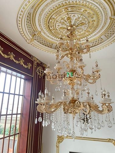 Hình ảnh Bán biệt thị dát vàng ốp gỗ đỏ Gò Vấp