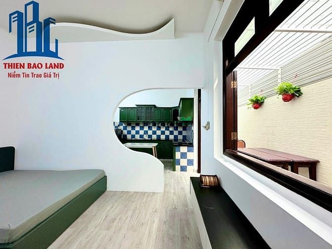 Hình ảnh Căn Hộ 1PN tách bếp bonus thêm SÂN SAU Q7 kế bên RMIT