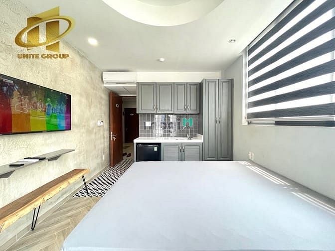 Hình ảnh Cho Thuê Căn Hộ Ban Công Full NT Khu Sân Bay Quận Tân Bình