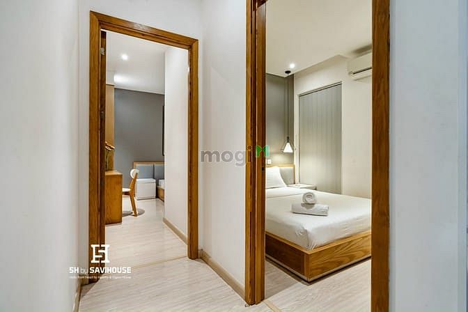 Hình ảnh Căn Hộ Ban Công Full Nội Thất Cửa Sổ Lớn Tách Bếp Khu Sân Bay