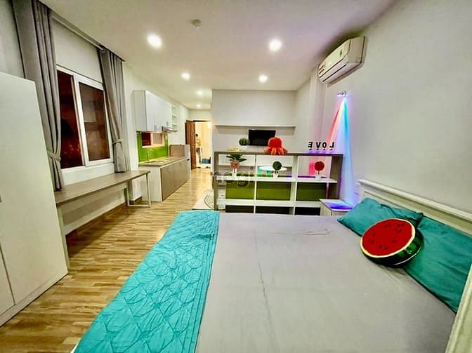 Hình ảnh (*Hình thật giá thật*) Studio full nội thất ngay Bến Vân Đồn