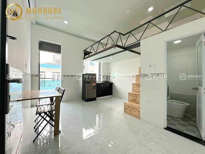 Hình ảnh Duplex ban công máy giặt riêng full nội thất ngay ĐH Công Thương