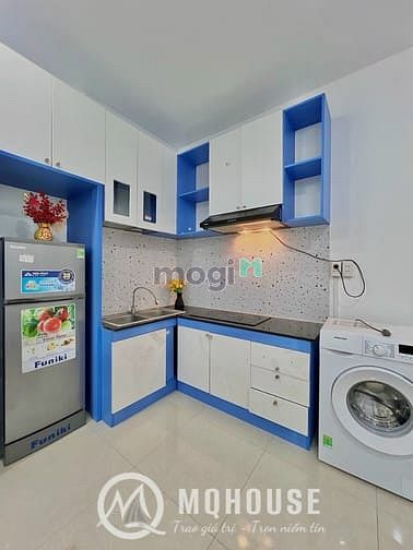 Hình ảnh Căn Hộ Ban Công Full Nội Thất Cửa Sổ Lớn Tách Bếp Lotte Mart