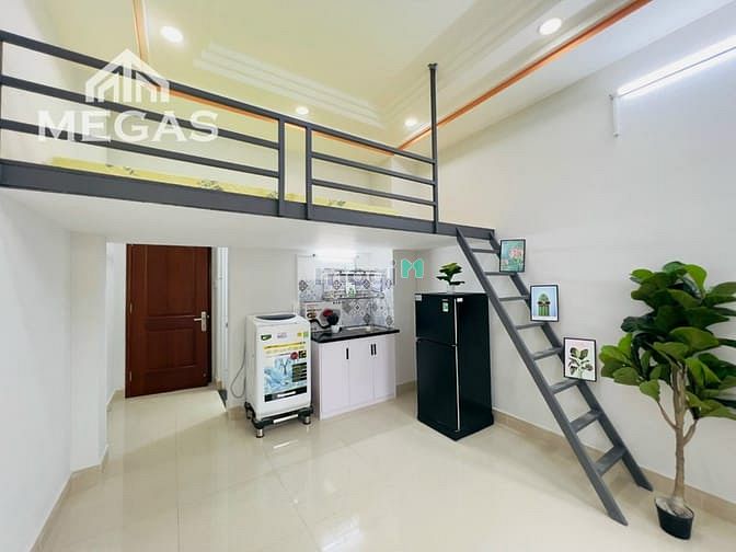 Hình ảnh Căn Hộ Dịch Vụ Full Nội Thất Có Bancol Riêng Quận 6
