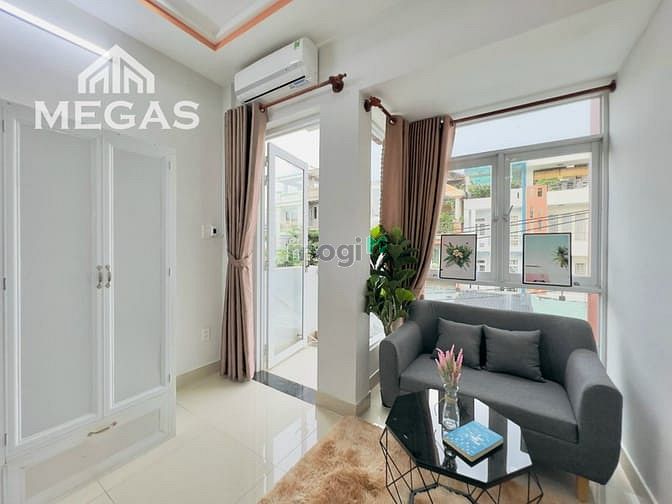 Hình ảnh Căn Hộ Dịch Vụ Full Nội Thất Có Bancol Riêng Quận 6