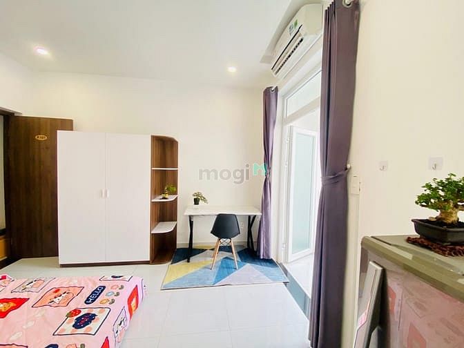 Hình ảnh Mb6623 nạp rút nhanh chóng studio full nội thất có ban công đường CMT8 quận Tân Bình