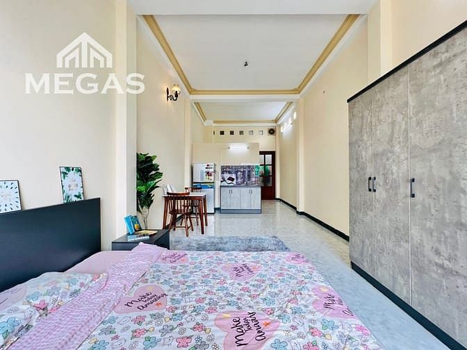 Hình ảnh Căn Hộ Full Nội Thất Có Bancol Ngay Hồng Bàng Quận 6