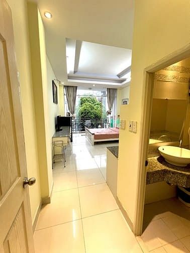 Hình ảnh 🌈☀️☎️Mb6623 nạp rút nhanh chóng Studio Điện Biên Phủ, Bình Thạnh có bancol view cây lá🍀