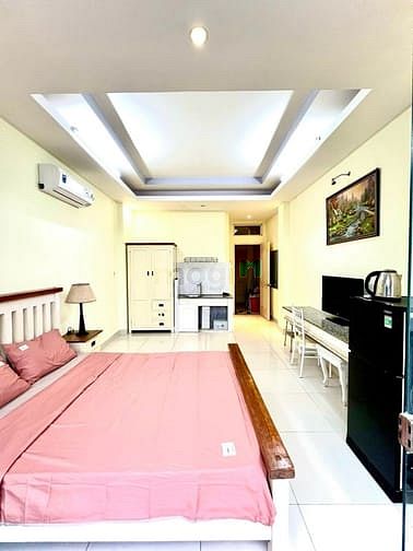 Hình ảnh 🌈☀️☎️Mb6623 nạp rút nhanh chóng Studio Điện Biên Phủ, Bình Thạnh có bancol view cây lá🍀