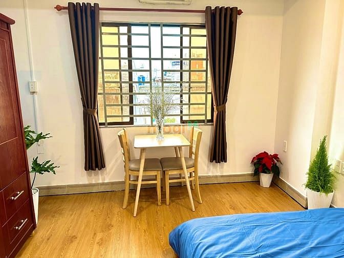 Hình ảnh (*Hình thật giá thật*) Studio full nội thất ngay Trần Hưng Đạo