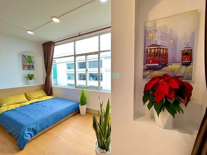 Hình ảnh (*Hình thật giá thật*) Studio full nội thất ngay Trần Hưng Đạo
