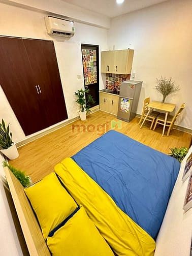 Hình ảnh (*Hình thật giá thật*) Studio full nội thất ngay Trần Hưng Đạo