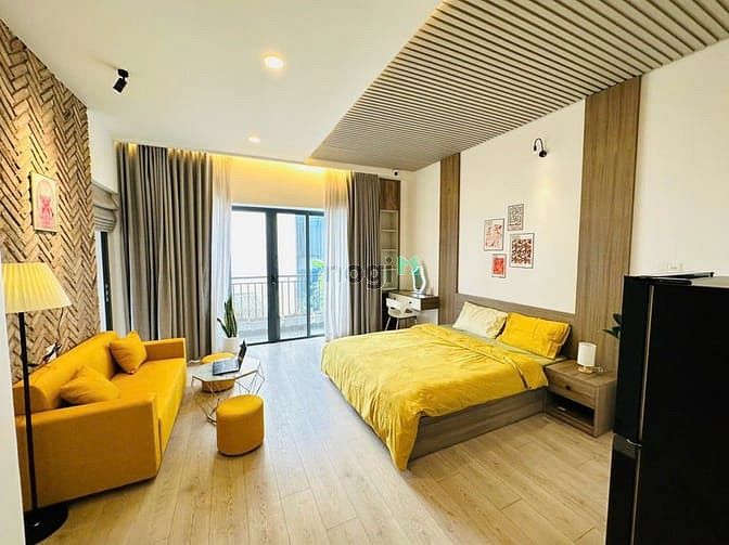 Hình ảnh Căn Hộ Ban Công Full Nội Thất Tách Bếp Ngay Vòng Xoay Lăng Cha Cả