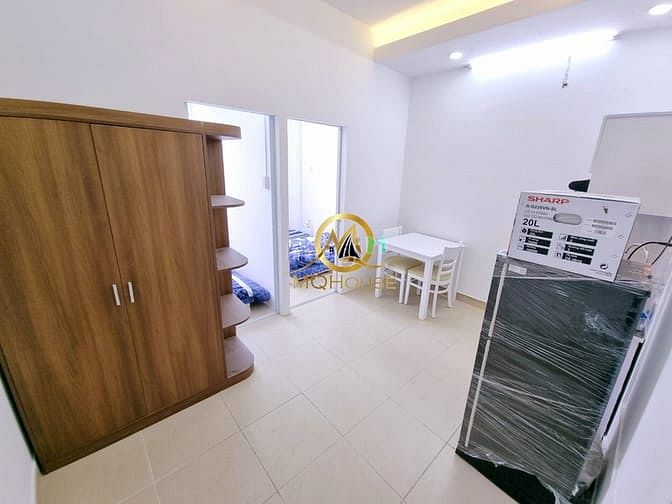 Hình ảnh (*Hình thật giá thật*) Studio full nội thất ngay Trần Hưng Đạo