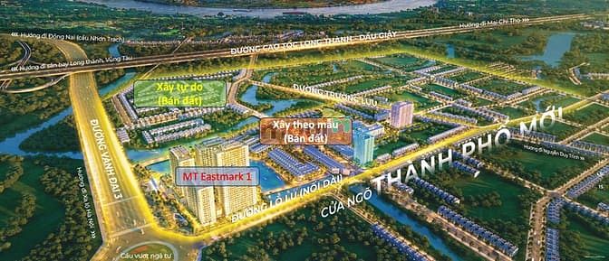 Hình ảnh Đất nền 111,1m2. Tứ quý 1, giá chỉ 8,239 tỷ, lô góc. Vành Đai 3