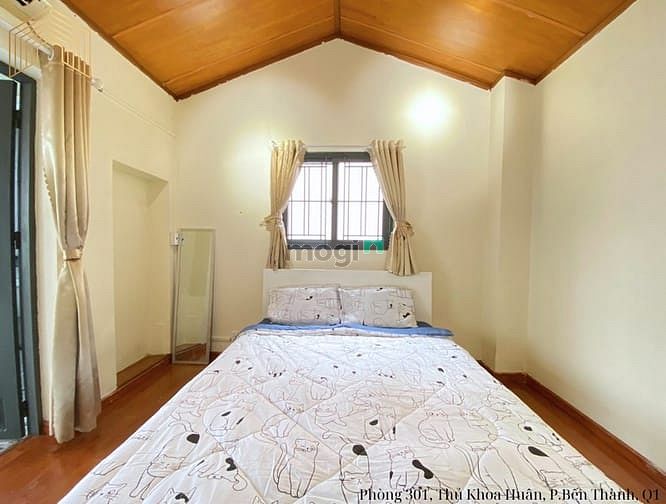 Hình ảnh Studio ban công Thủ Khoa Huân Q1 cạnh bên Chợ Bến Thành, ĐH Văn Lang