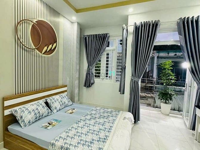 Hình ảnh Nhà mới 2 Tầng Hẻm Xe Hơi Phan Huy Ích - P.15-Tân Bình
