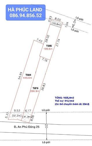 Hình ảnh Q12. 2X triệu/m2. 1042m2 đất MẶT TIỀN đường Container, gần Quốc Lộ 1A.