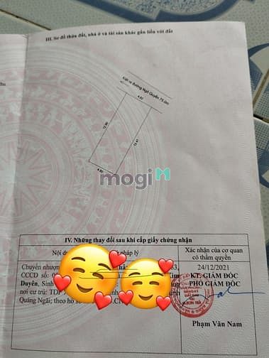 Hình ảnh Bán đất kiệt 3m Ngô Quyền, Mân Thái, Sơn Trà.