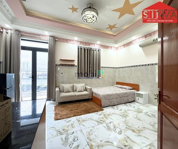 Hình ảnh Studio Ban Công Full Nội Thất gần Crescent Mall