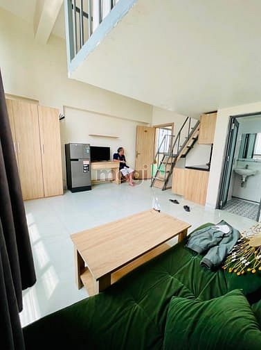 Hình ảnh Căn Hộ Dịch Vụ Dạng Duplex - Gác Cao 2m - Cửa Sổ Lớn - Giờ Tự Do